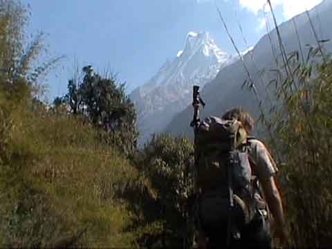 
Trekking Towards Annapurna Sanctuary With Machapuchare Beyond - Le Sanctuaire des Annapurnas (The Annapurna Sanctuary) DVD 
